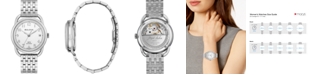 Bulova LIMITED EDITION Women's Swiss Automatic Joseph Bulova Stainless Steel Bracelet Watch 34.5mm 